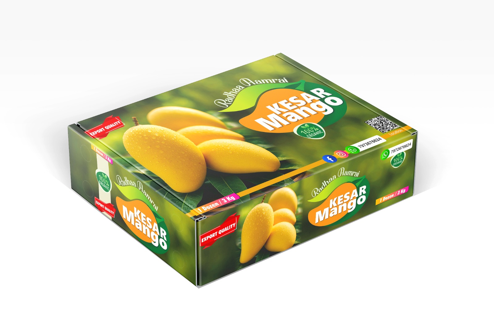 Radhaa Aamrai Kesar Mango